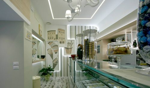 Ice-cream parlor Bacio di Latte